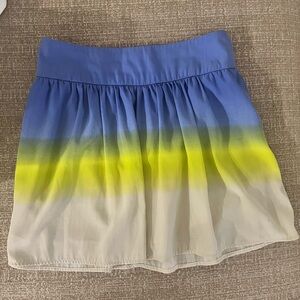 Double Layer Ombré Skirt